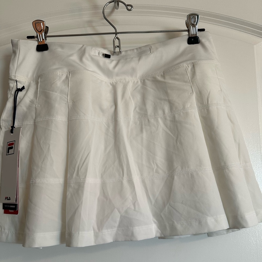 Fila Women's White Skort - Picture 2 of 7